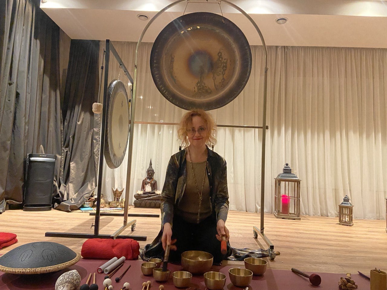 Seminaras: Garso meditacija su gongu ir tibetietiškais dubenėliais